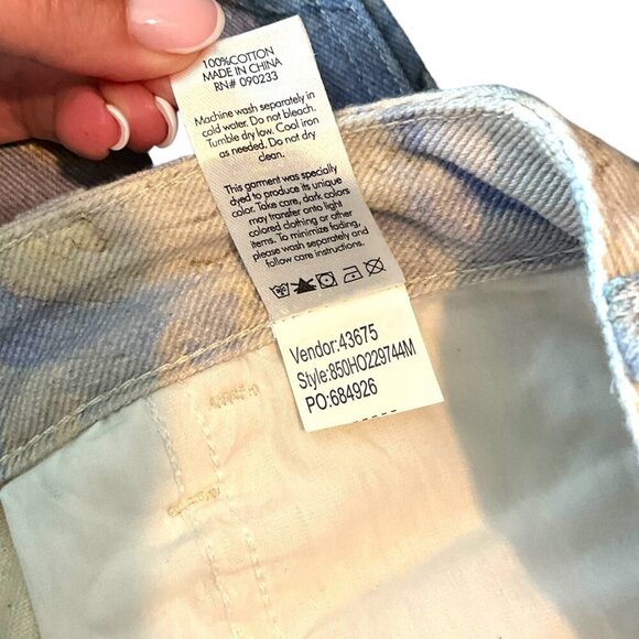 The Met x PacSun Van Gogh Wheat Field With Cypresses Carpenter Pants Size 24 - Picture 11 of 11